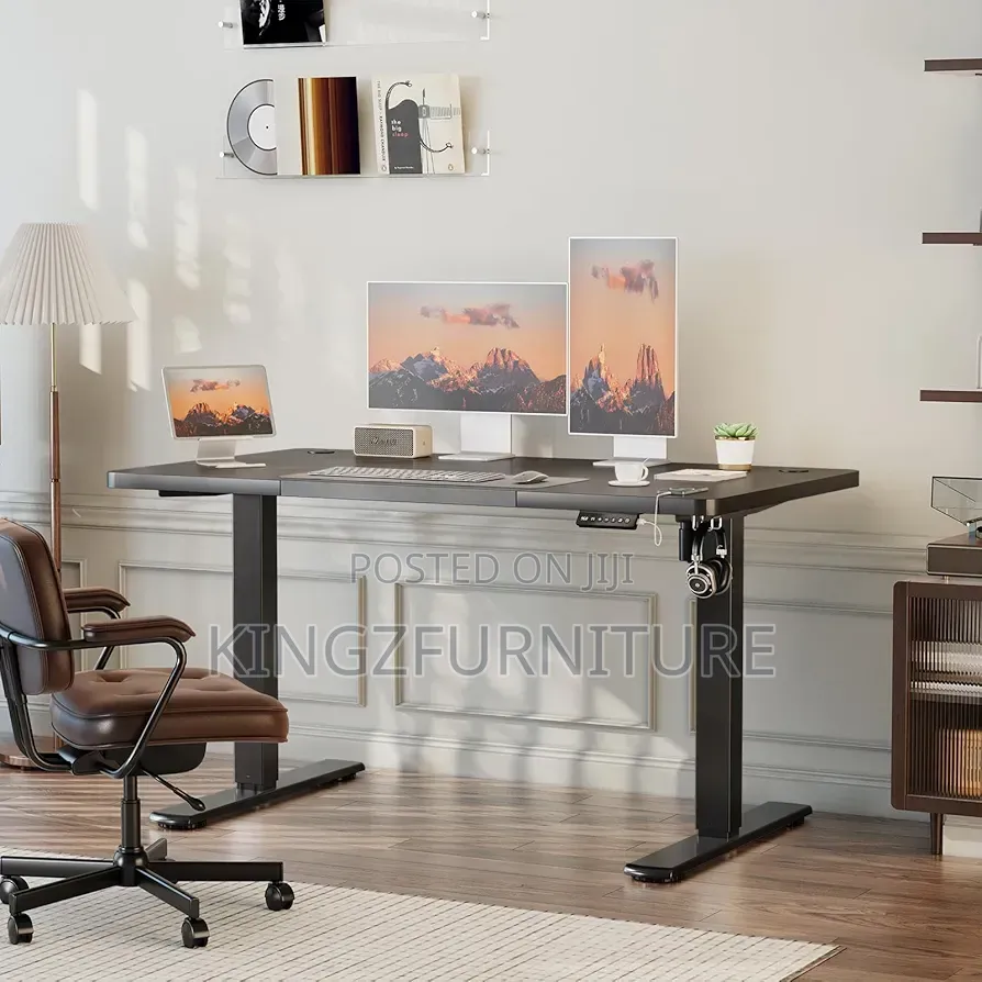 Sit Stand Desks 120 X 60 Cm, Black