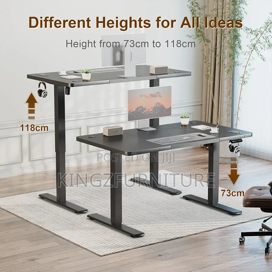 140x60 Cm Kz Electric Desk Height Adjustable