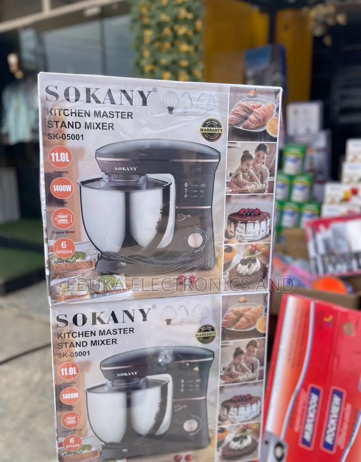 11.0l Sokany Kitchen Master Stand Mixer (Sk-275) Is Available Now