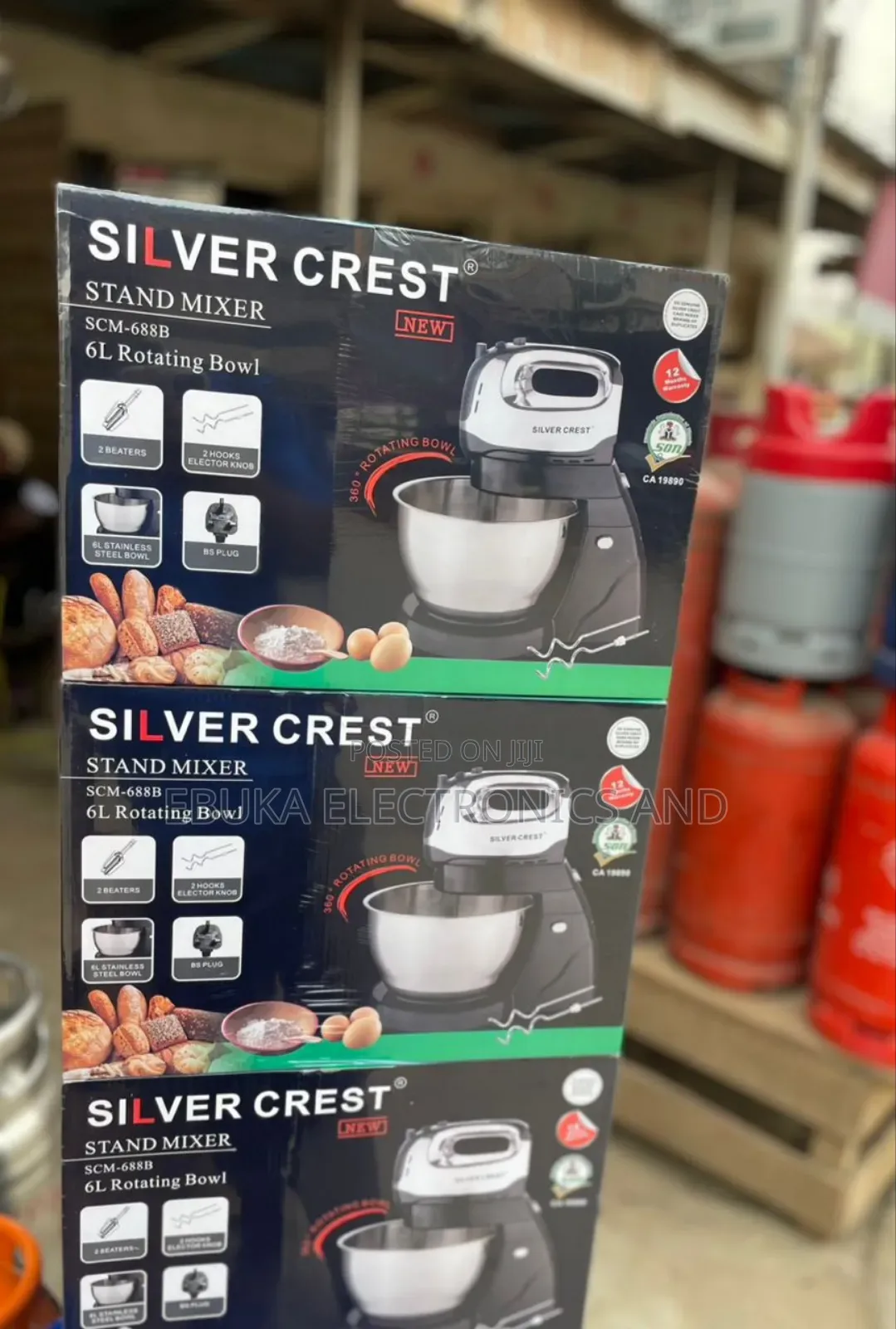 6l Rotating Bowl Silvercrest Stand MixerIs Available Now
