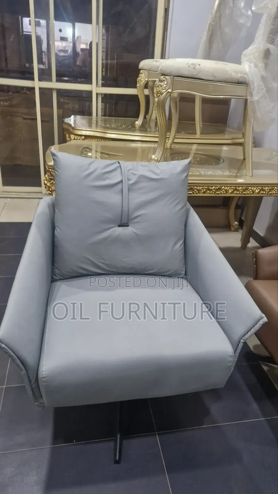 Luxury Executive Single Seater Leather Armchair ,Office Swivel Sofa