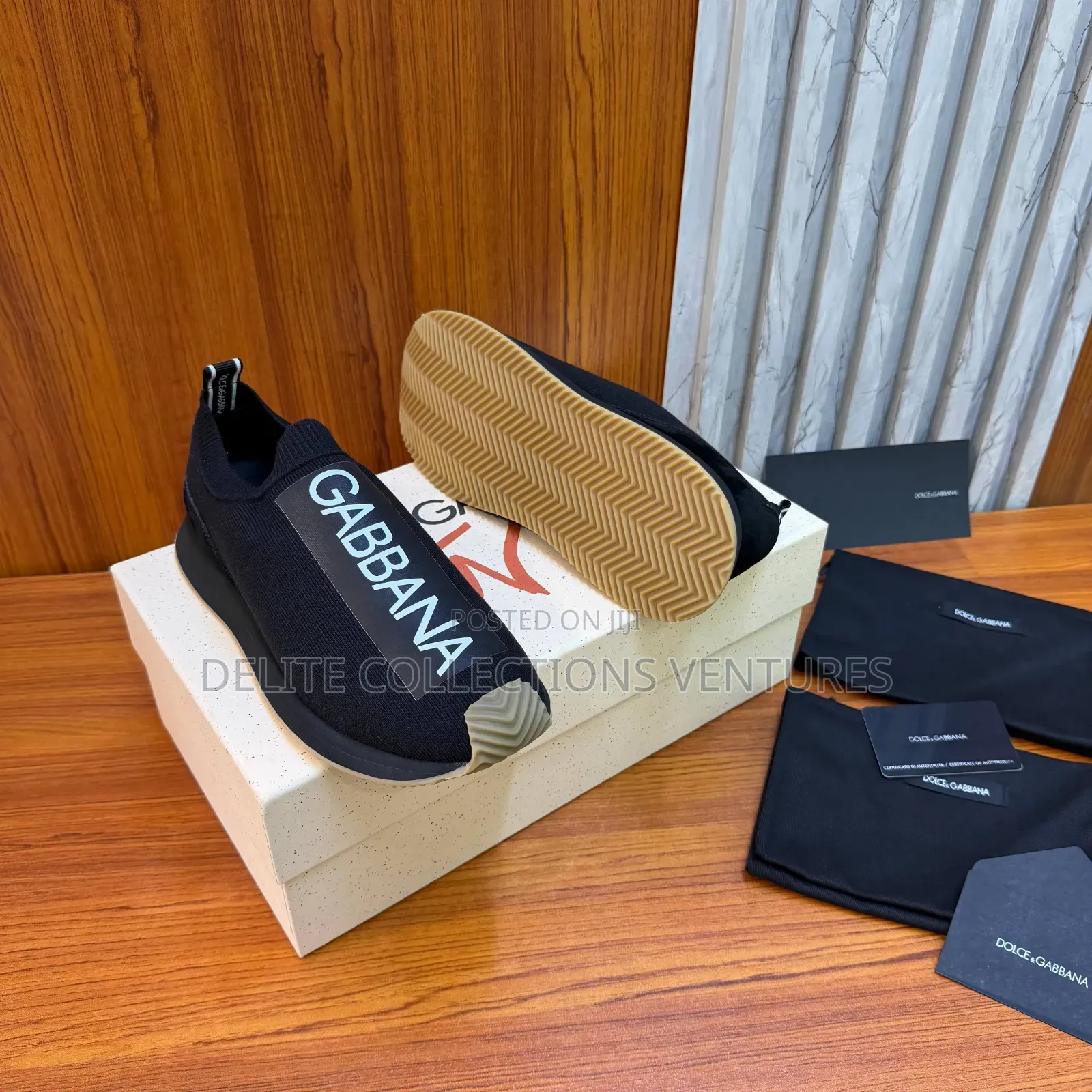 Luxury Update  
Dolce Gabbana Sorrento Melt Slip On