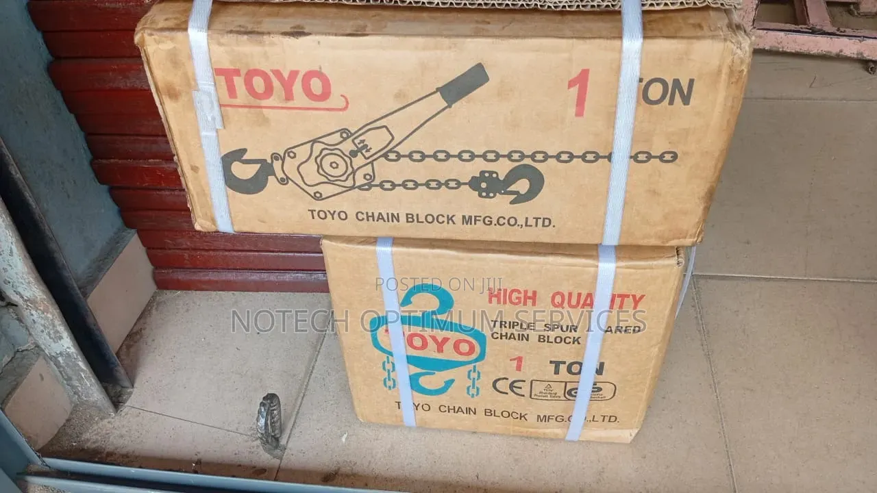 Chain Block 1 Ton Toyo Heavy Duty