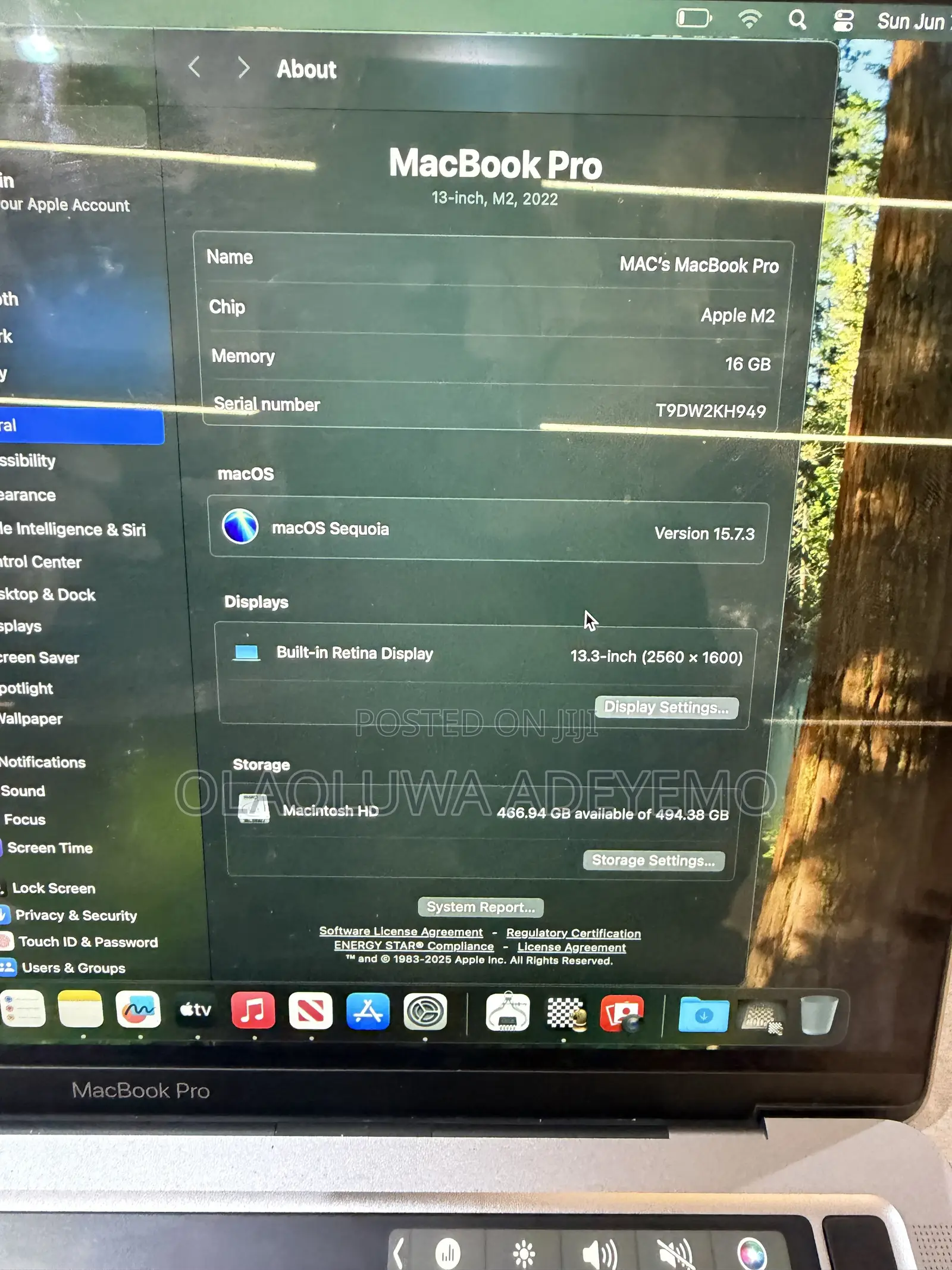 Laptop Apple MacBook Pro 2022 M2 16GB Apple M2 SSD 512GB