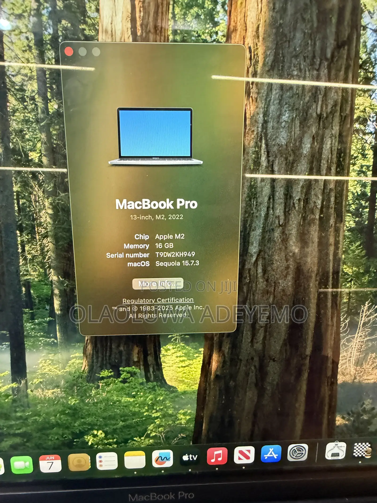 Laptop Apple MacBook Pro 2022 M2 16GB Apple M2 SSD 512GB