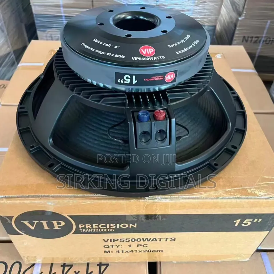 Vip 15" Inches 5500watts 100 Coil.