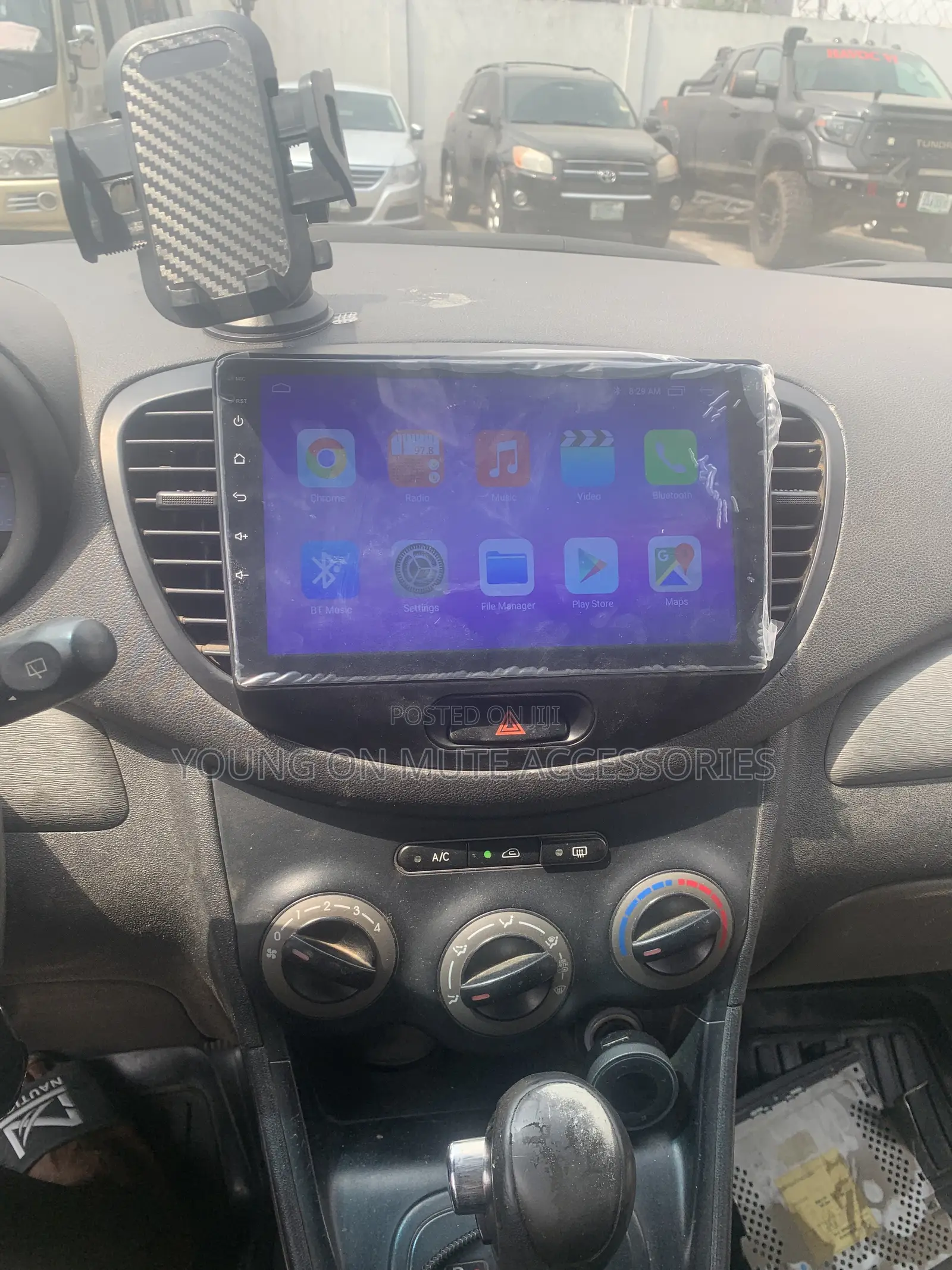 2007-2013 Hyundai I10 Android Navigation Screen + Reverse Camera
