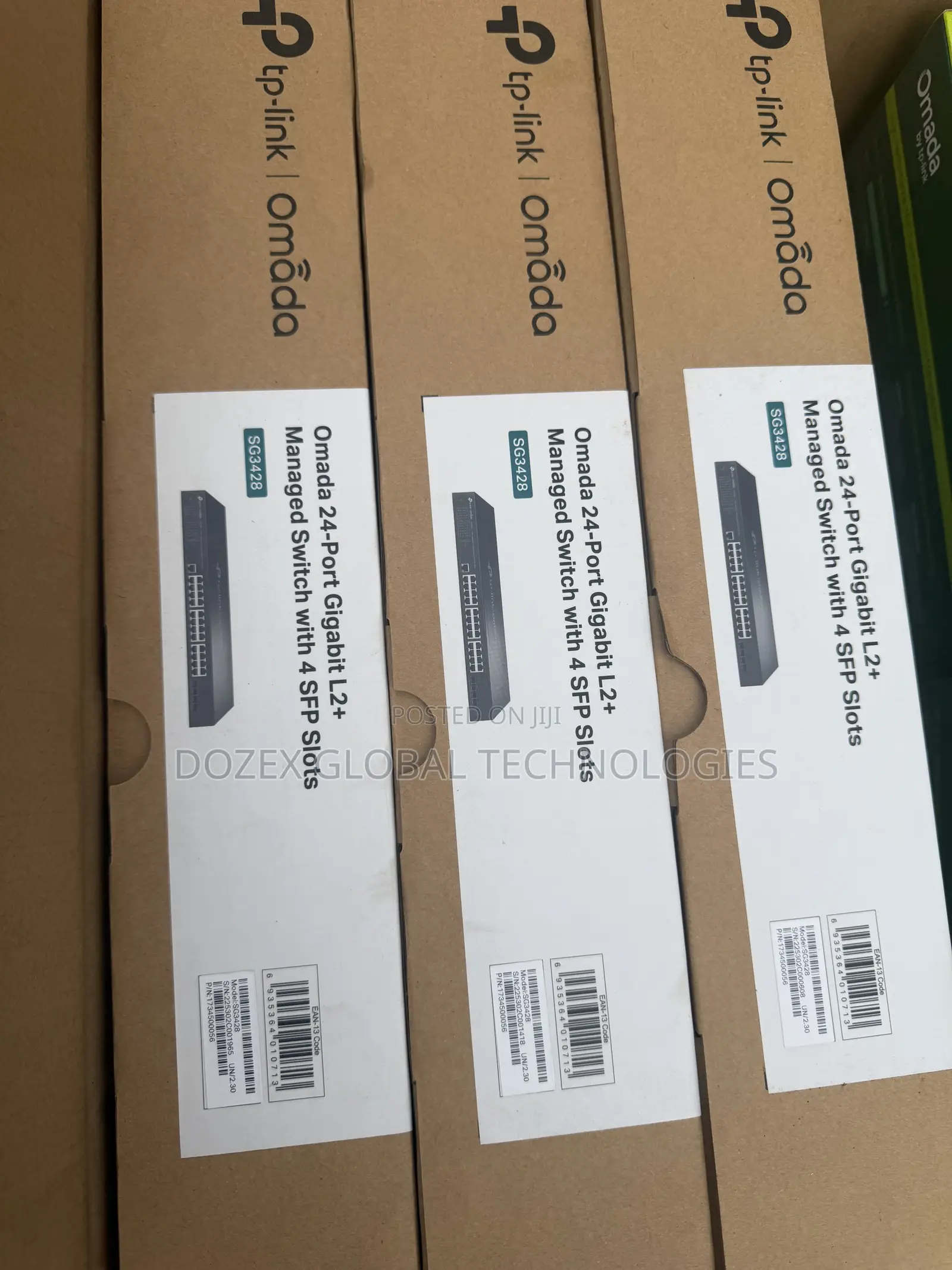 Tp Link 24 Ports Gigabits Managed Switch + 4 SFP
