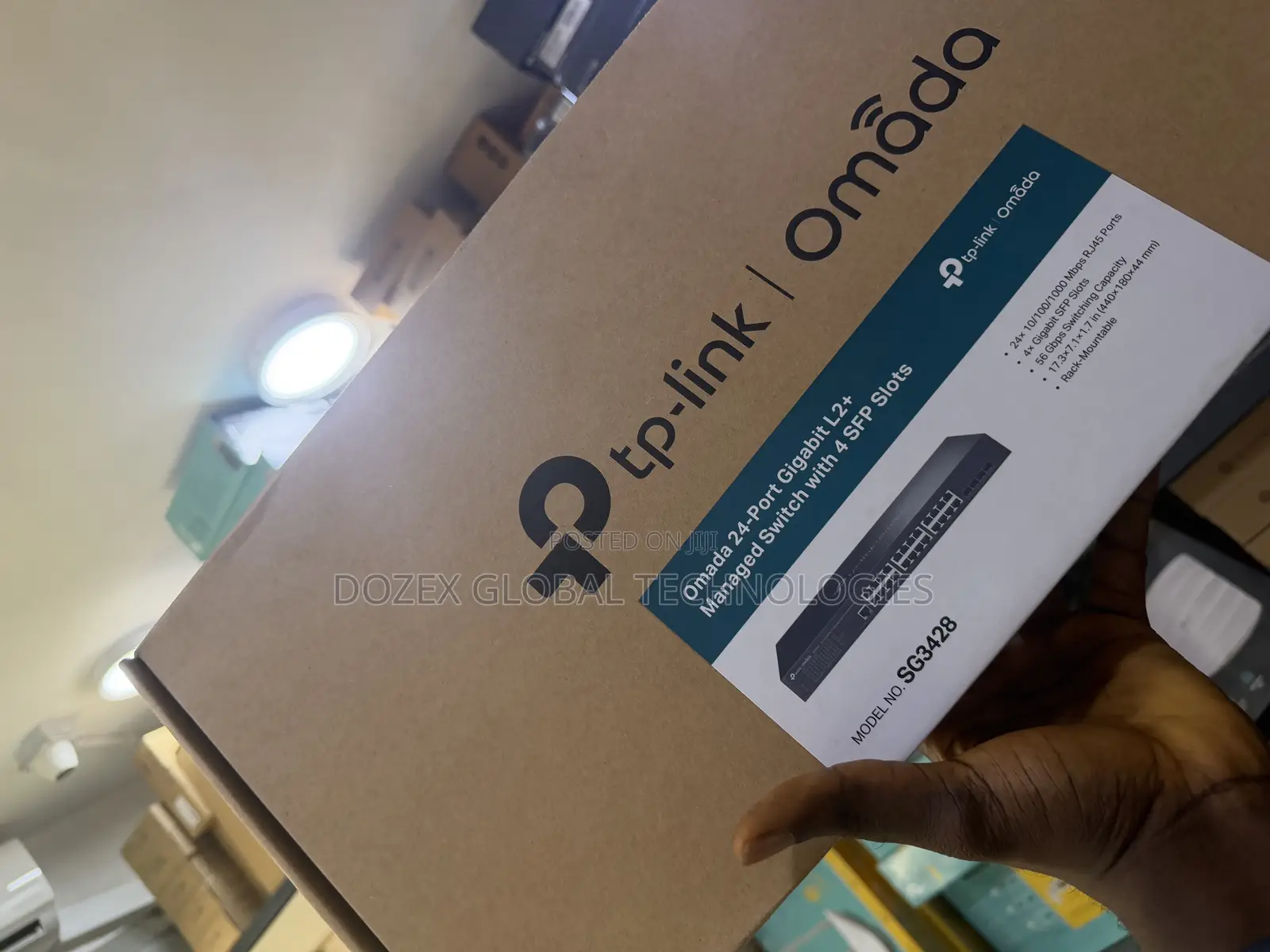 Tp Link 24 Ports Gigabits Managed Switch + 4 SFP