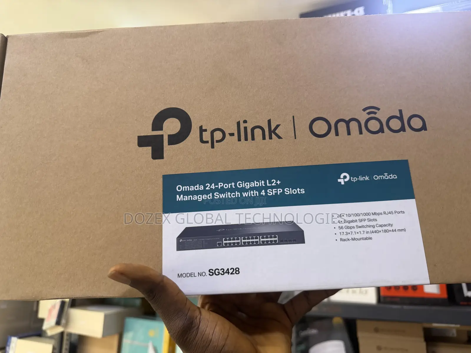 Tp Link 24 Ports Gigabits Managed Switch + 4 SFP