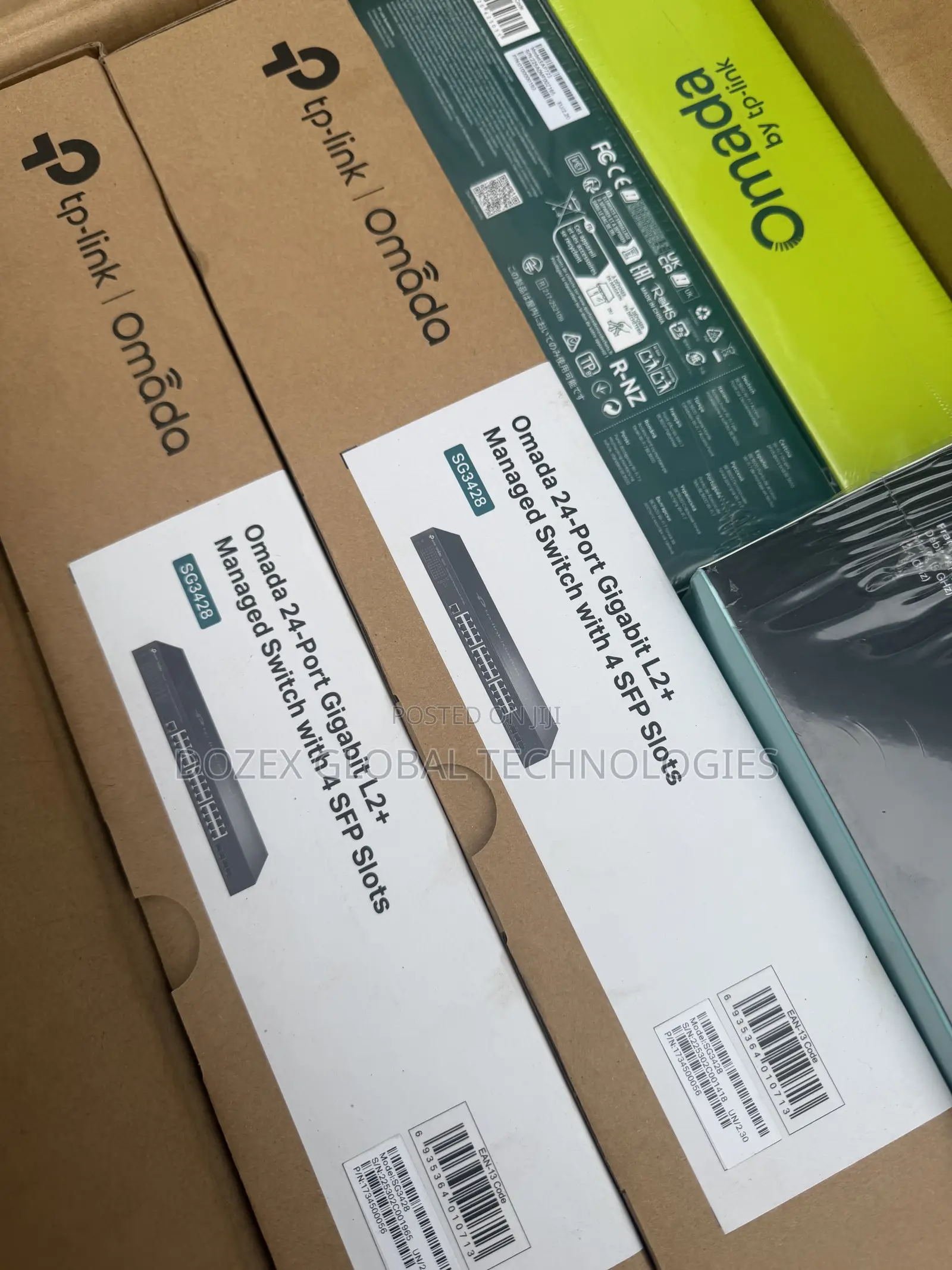 Tp Link 24 Ports Gigabits Managed Switch + 4 SFP