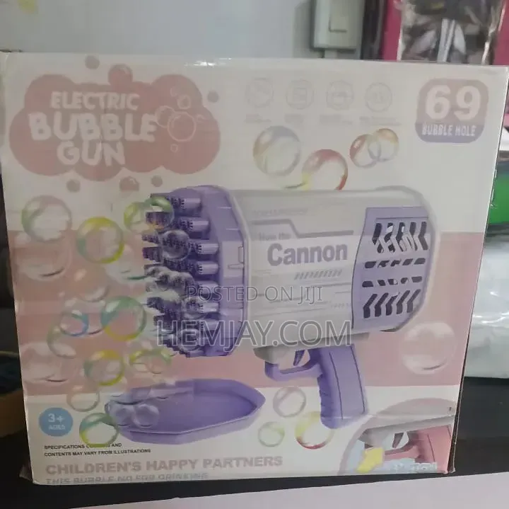 (69holes) Top Electric Bubble Gun