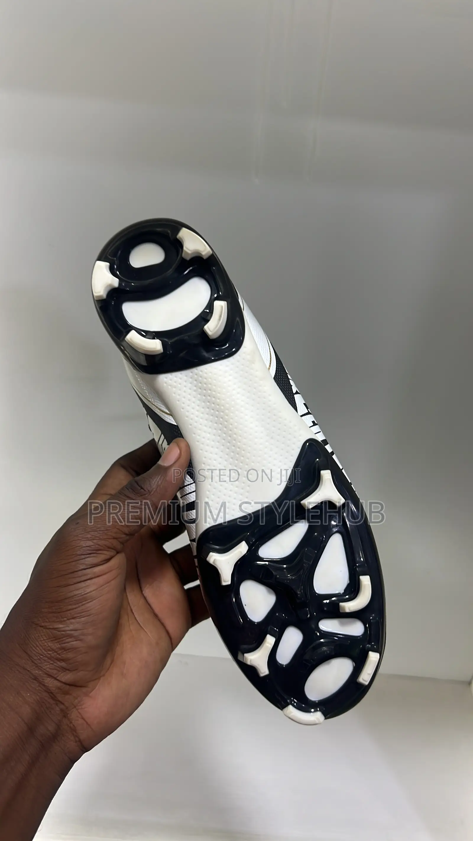 Ankle Black Football Cleats