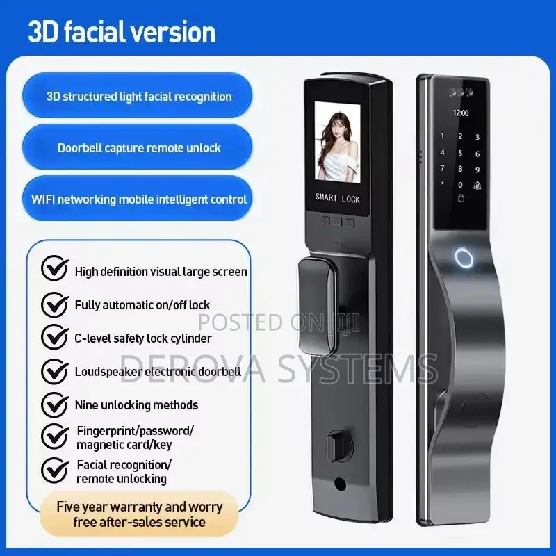 3dfacial Smart Door Lock