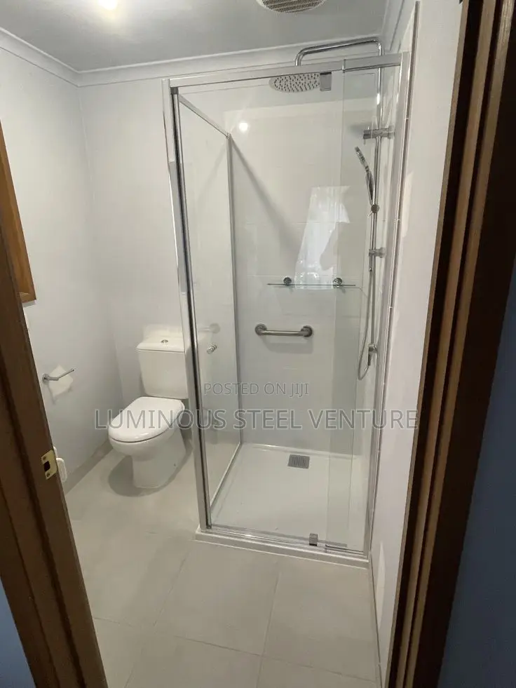 This Is Our Shower Solution, Which Is Superior Than Shower Curtains