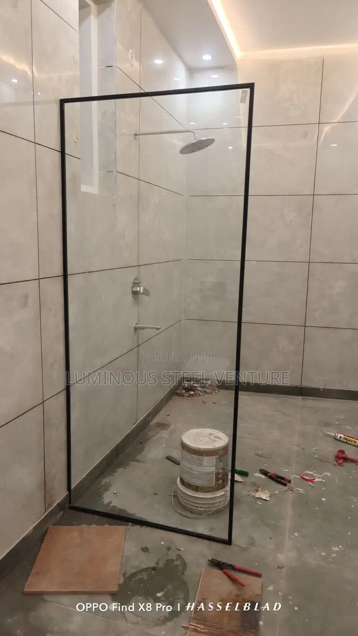 This Is Our Shower Solution, Which Is Superior Than Shower Curtains