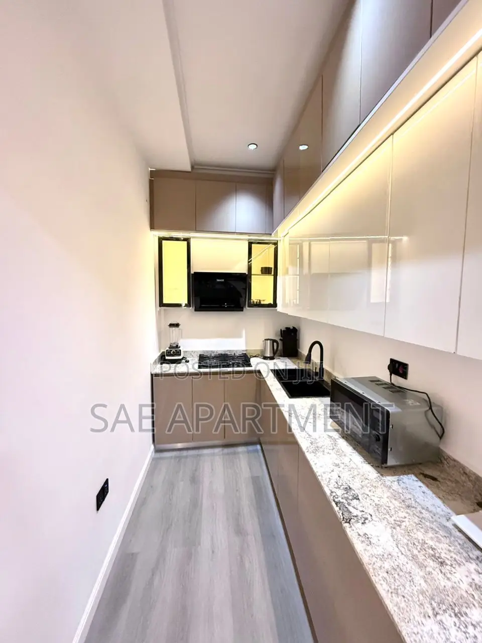 Grey Two Bedroom Apartment, Jahi Abuja