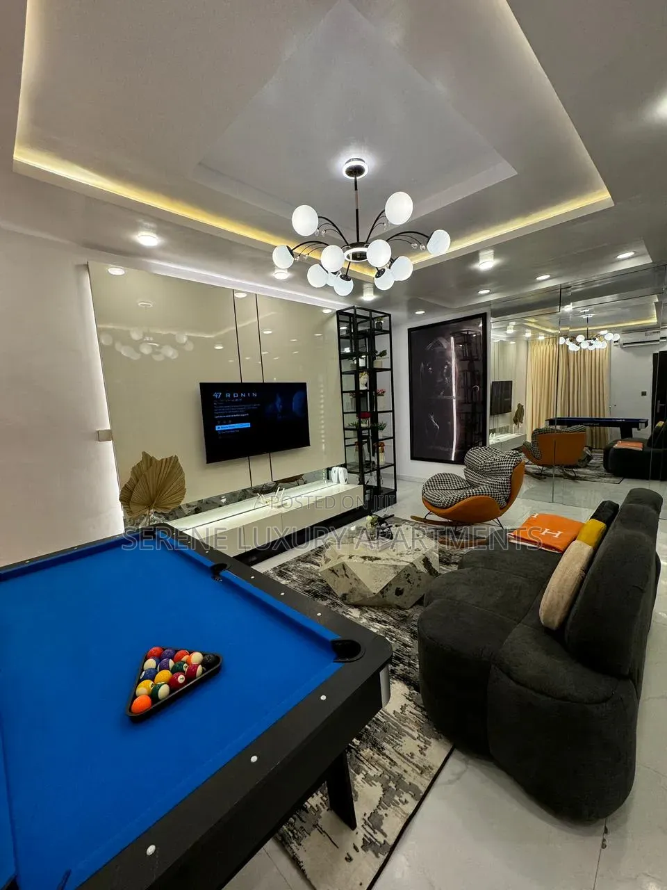 Cozy Two 2bedroom Apartment With Swimming Pool Snooker and Gym