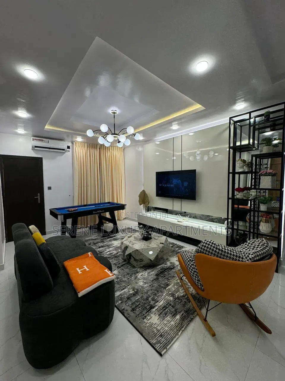 Cozy Two 2bedroom Apartment With Swimming Pool Snooker and Gym