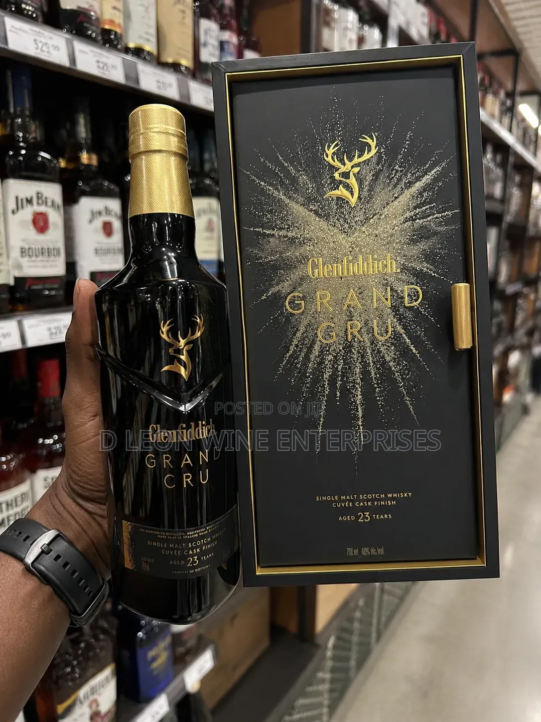 Glenfiddich 23 Years Cartoon by ( 3 Bottles )
