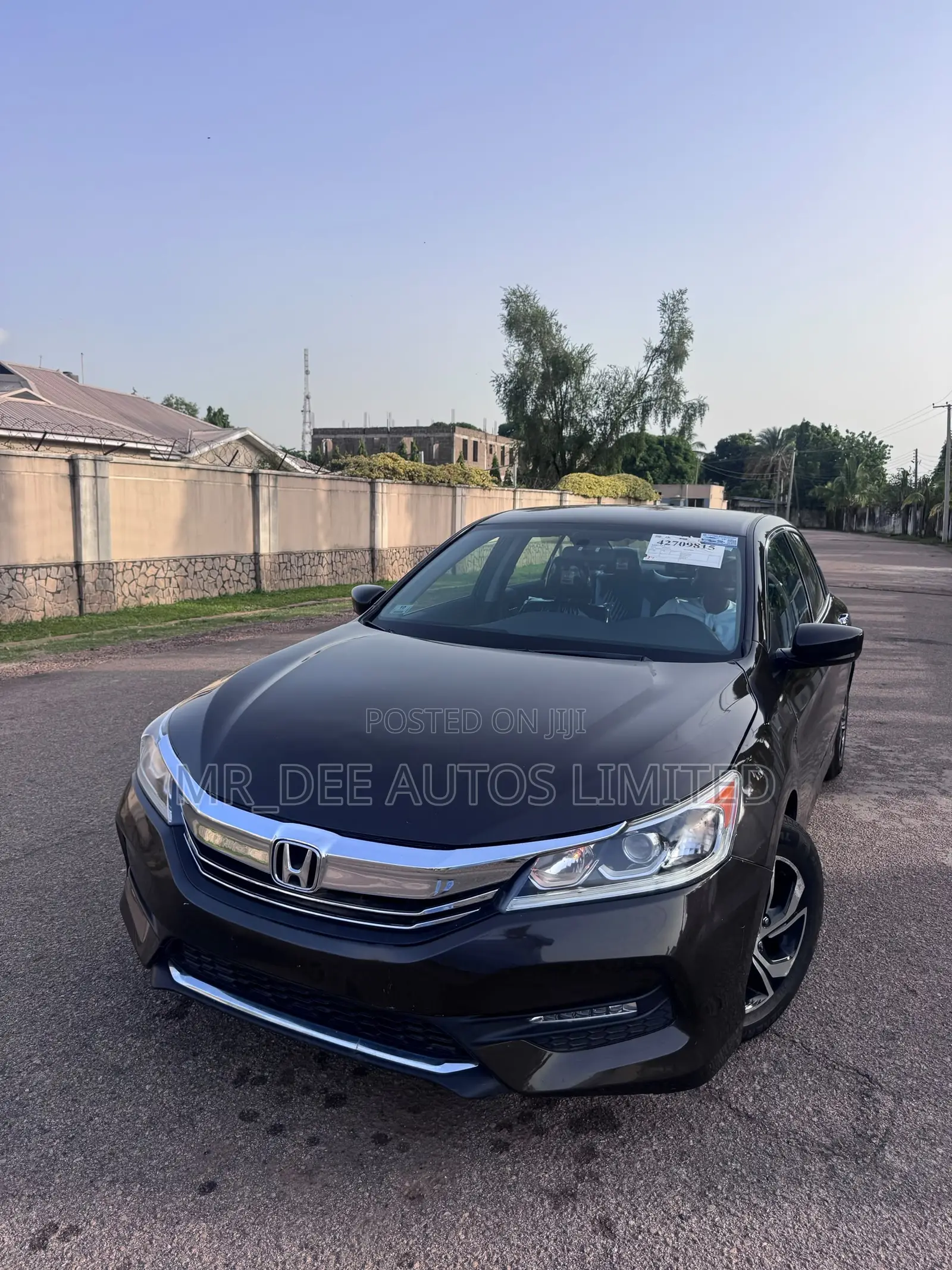 Honda Accord LX 4dr Sedan FWD (2.4L 4cyl 2A) 2016 Black