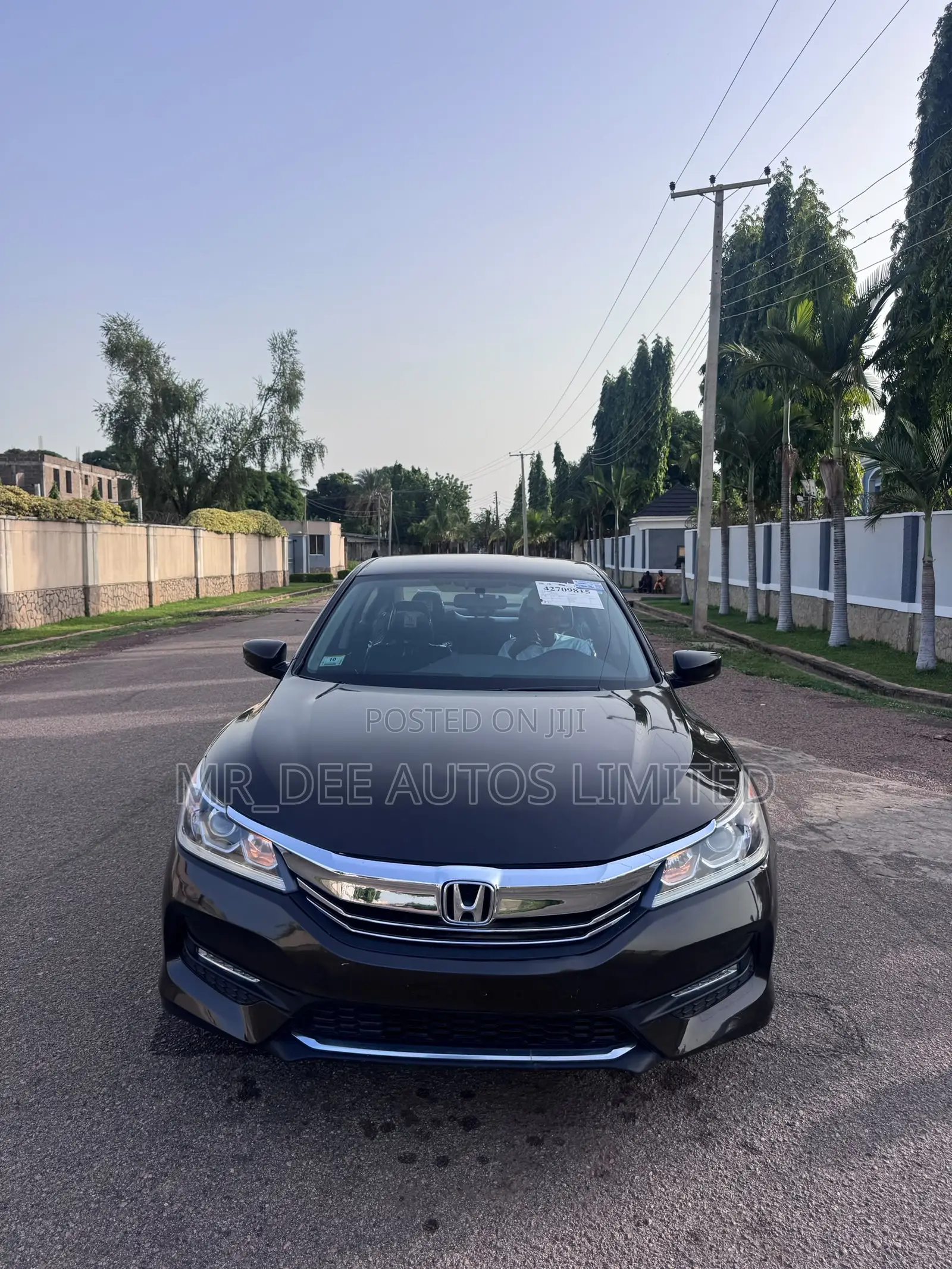 Honda Accord LX 4dr Sedan FWD (2.4L 4cyl 2A) 2016 Black
