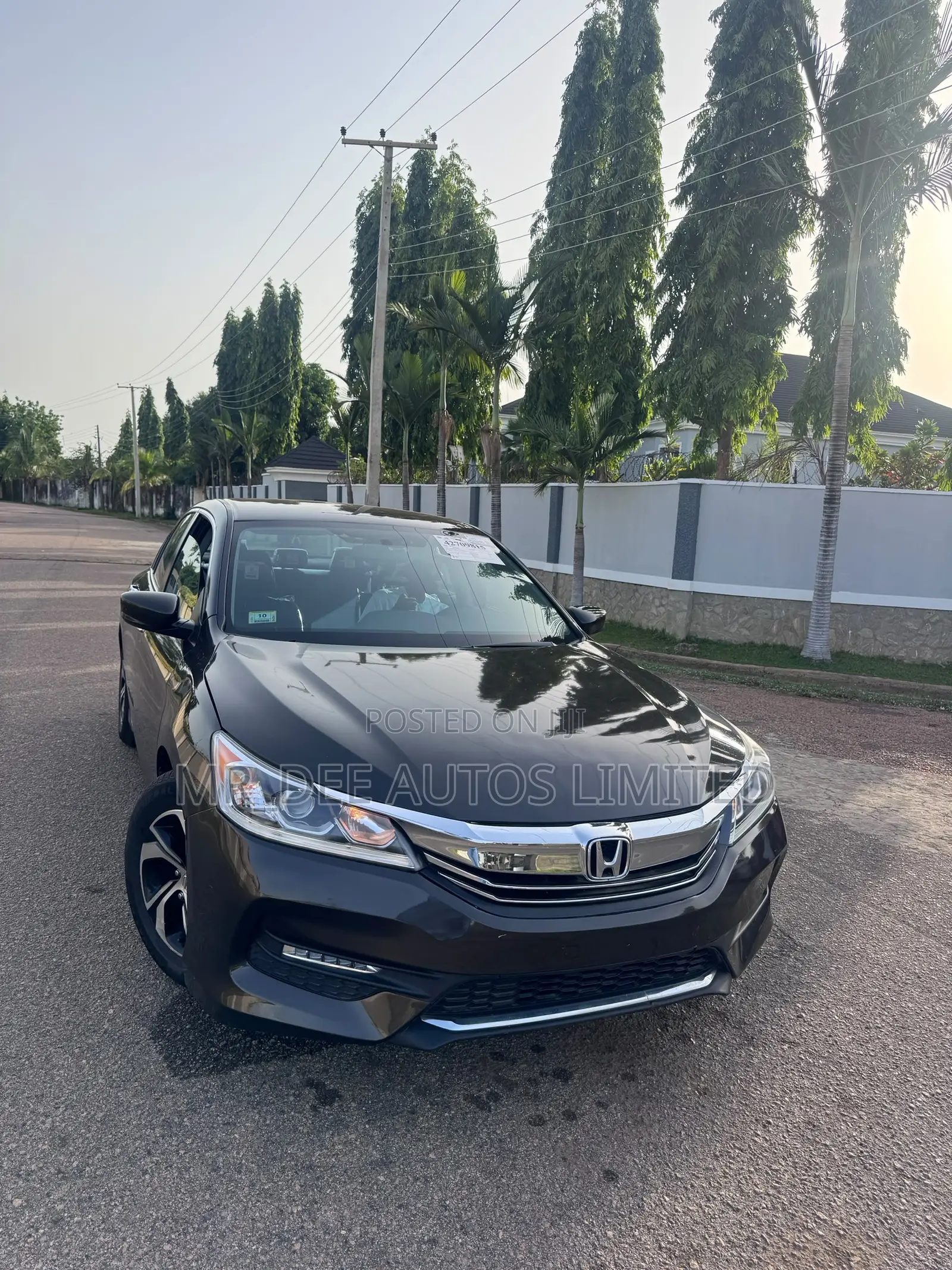 Honda Accord LX 4dr Sedan FWD (2.4L 4cyl 2A) 2016 Black