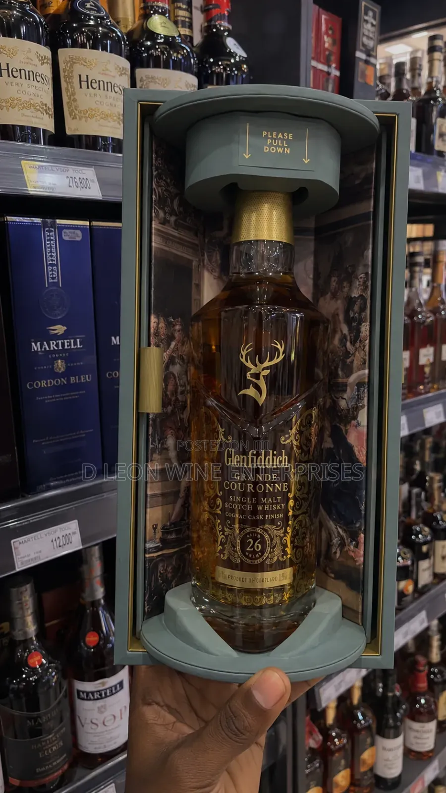 Glenfiddich 26 Years Cartoon by ( 3 Bottles )