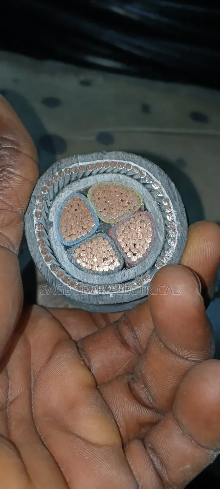 150mm 4core Nigeria Cable Armoured
