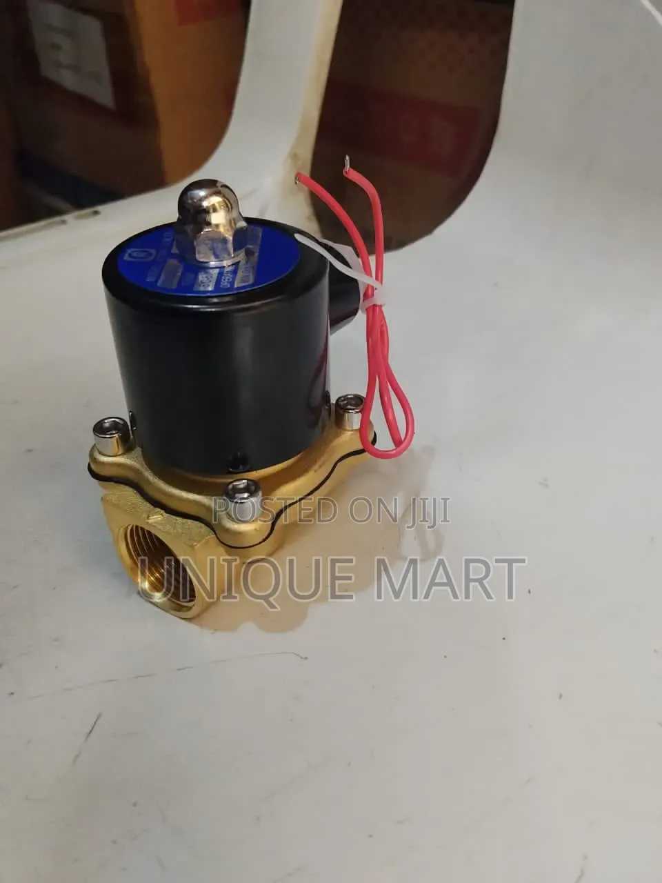 3/4" Quality Brass Solenoid Valve. 10bar, 220v