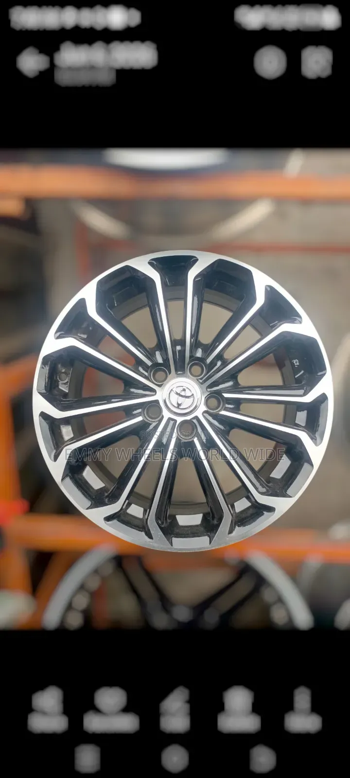 16inches for Toyota Corolla Design in Style Now Available in Stock