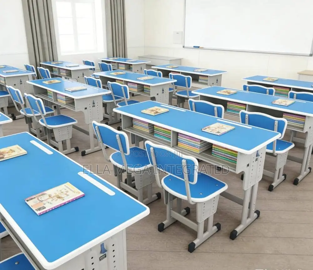 School Desk 2 In 1 Set Imported