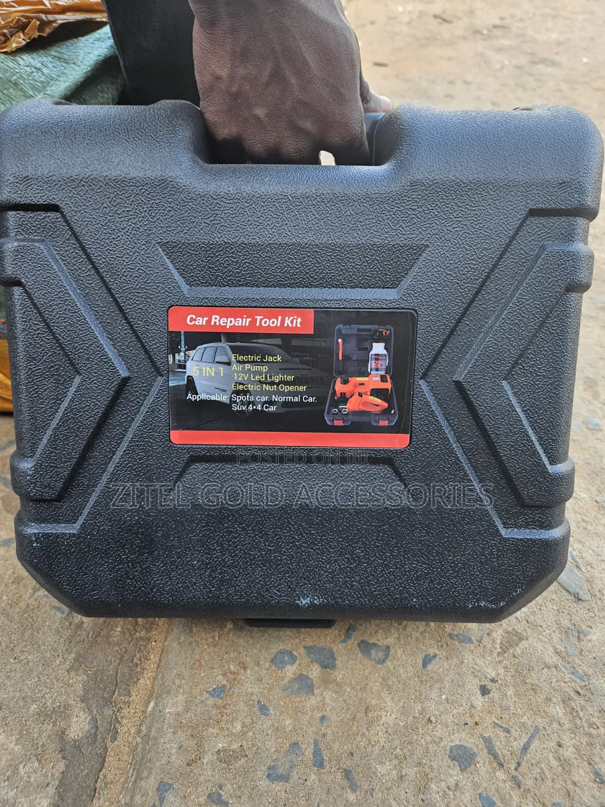 3 In1 Big 7ton Auto Electric Hydraulic Floor Jack Double