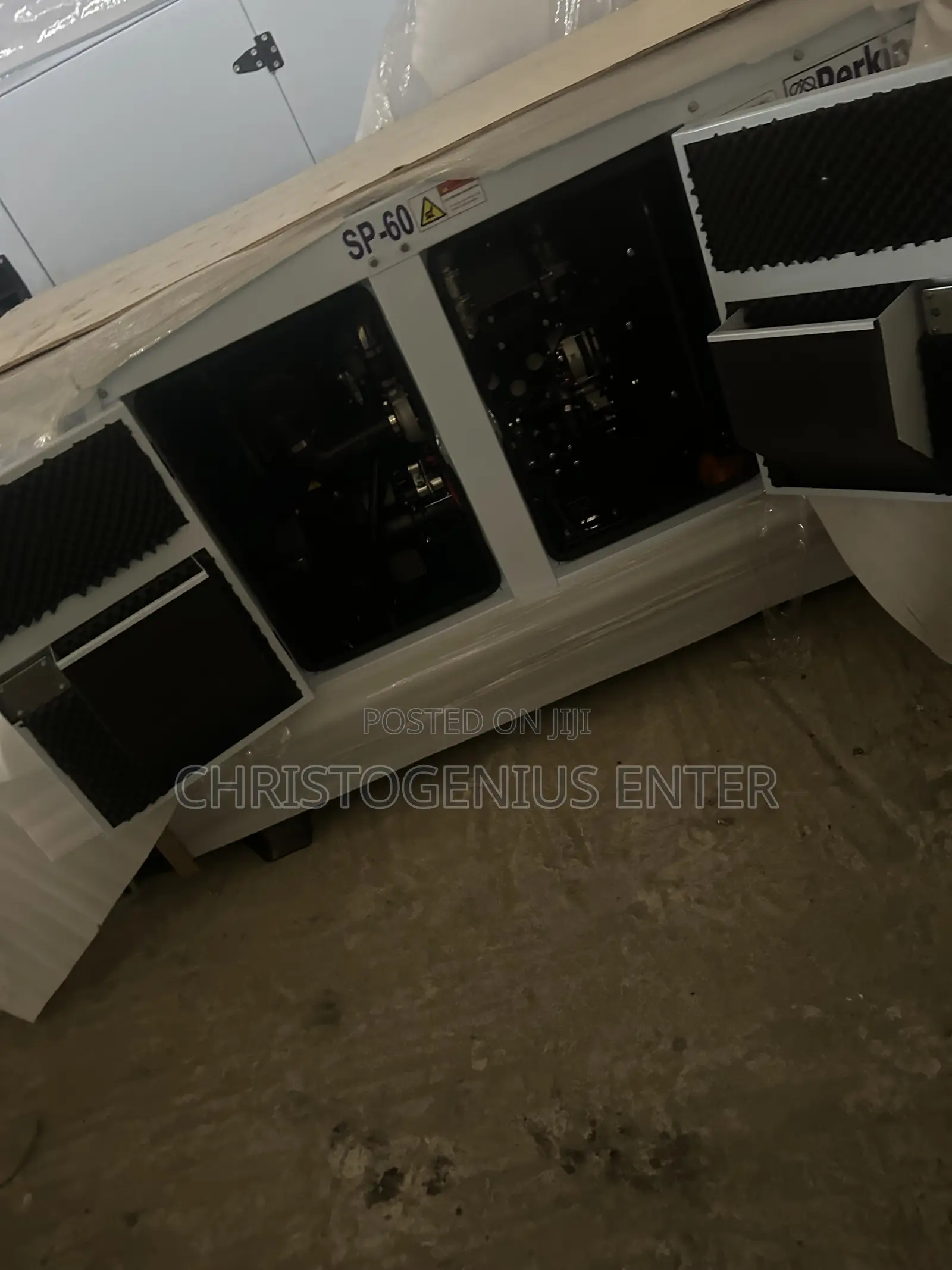 Soundproof Perkins Generator 60kva