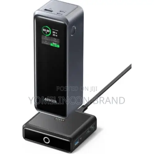 Anker Prime 27650mah 250w Power Bank + 100w Base - New Sealed