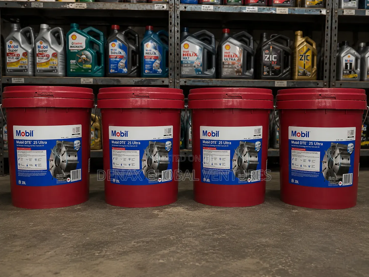 Mobil Dte 25 Ultra Hydraulic Oil