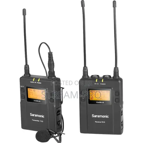 Saramonic Uwmic9 Camera-Mount Wireless Omni Lavalier Microphone System