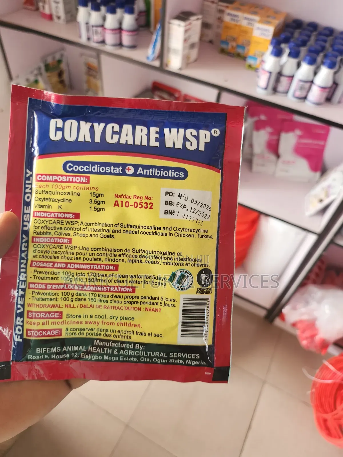 Coxycare WSP