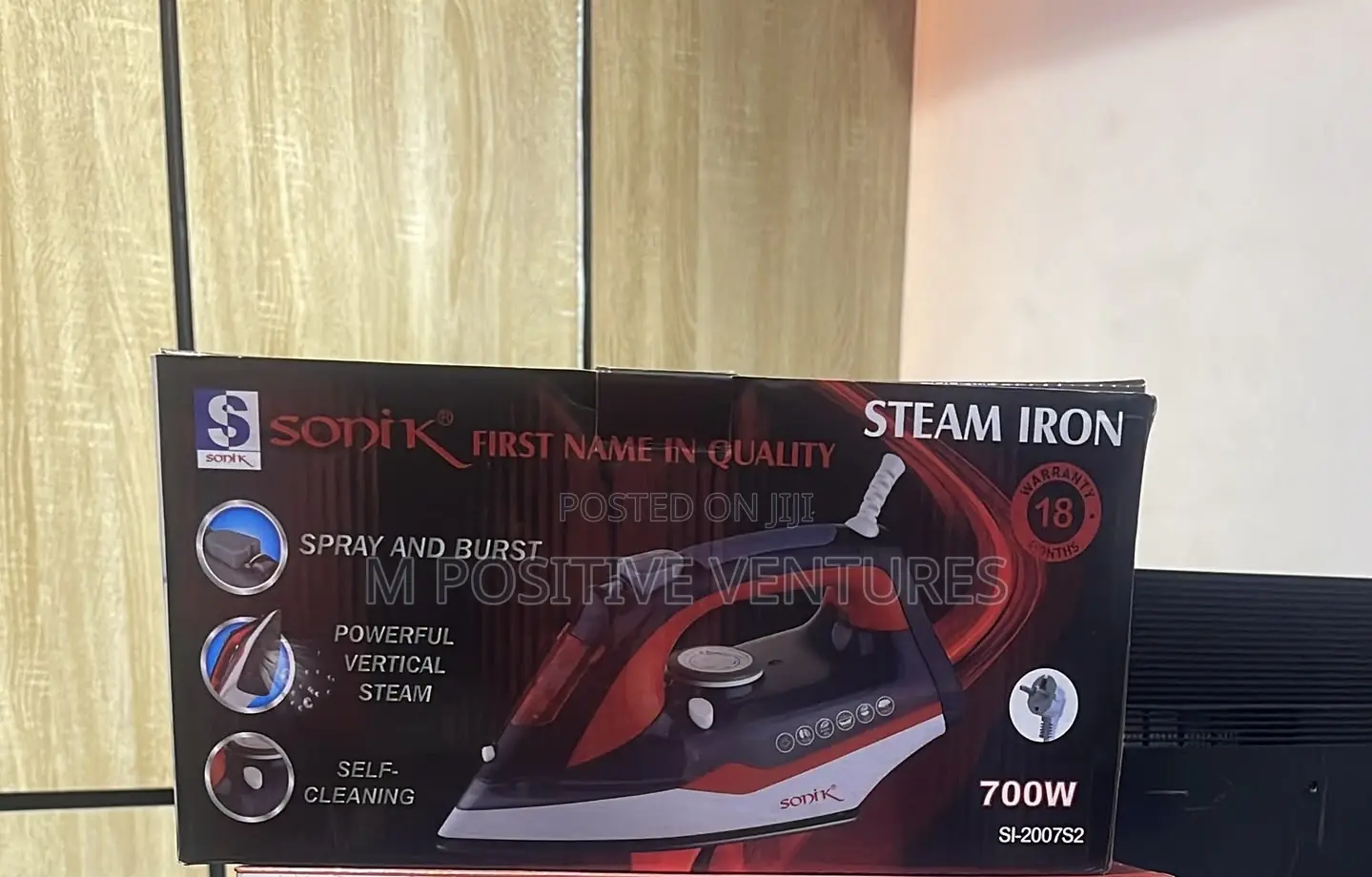 Ac/Dc Steam Pressing Iron