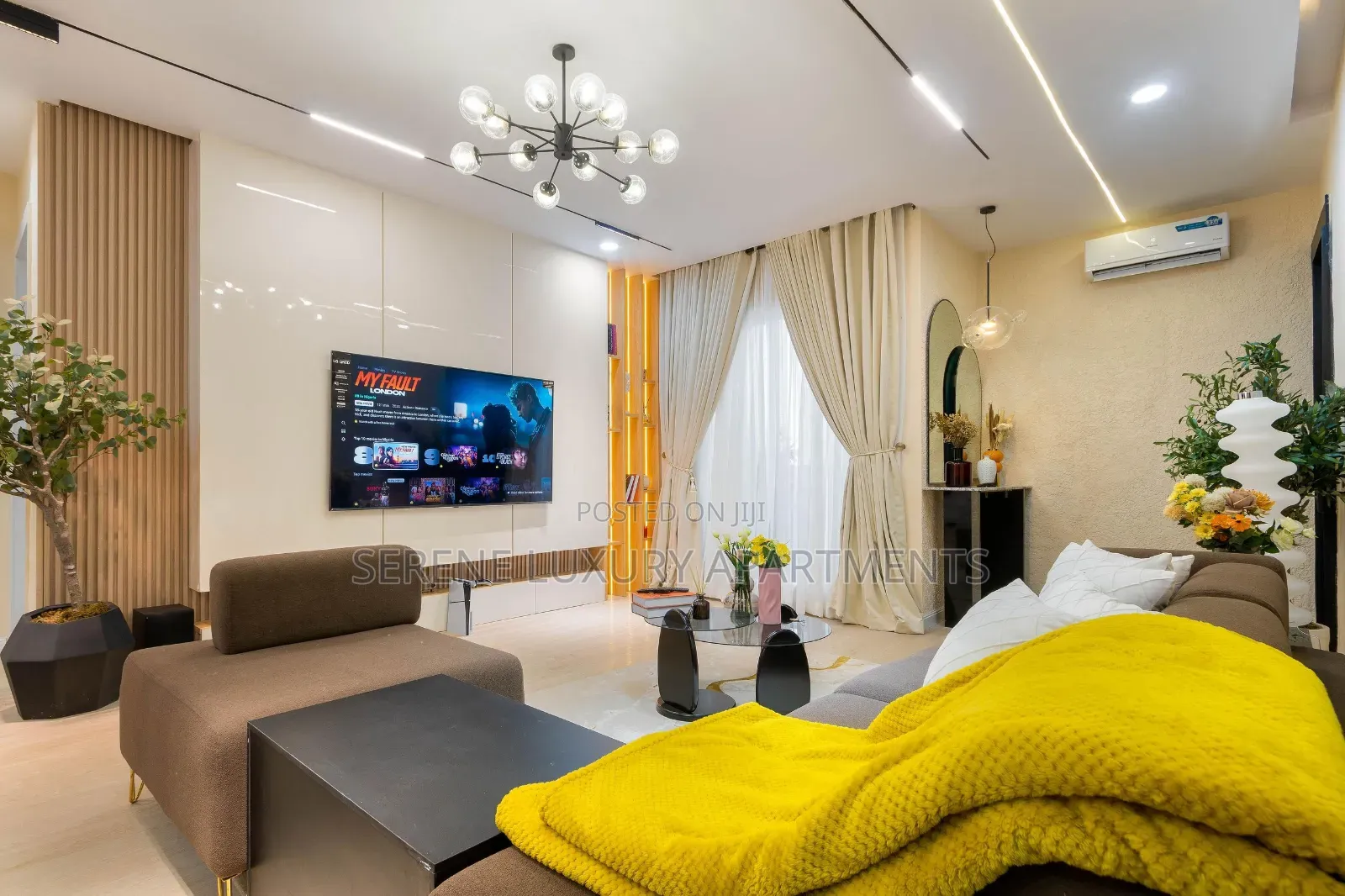 Cozy 2bedroom Apartment With Pool Snooker, Sound Bar, Elevator