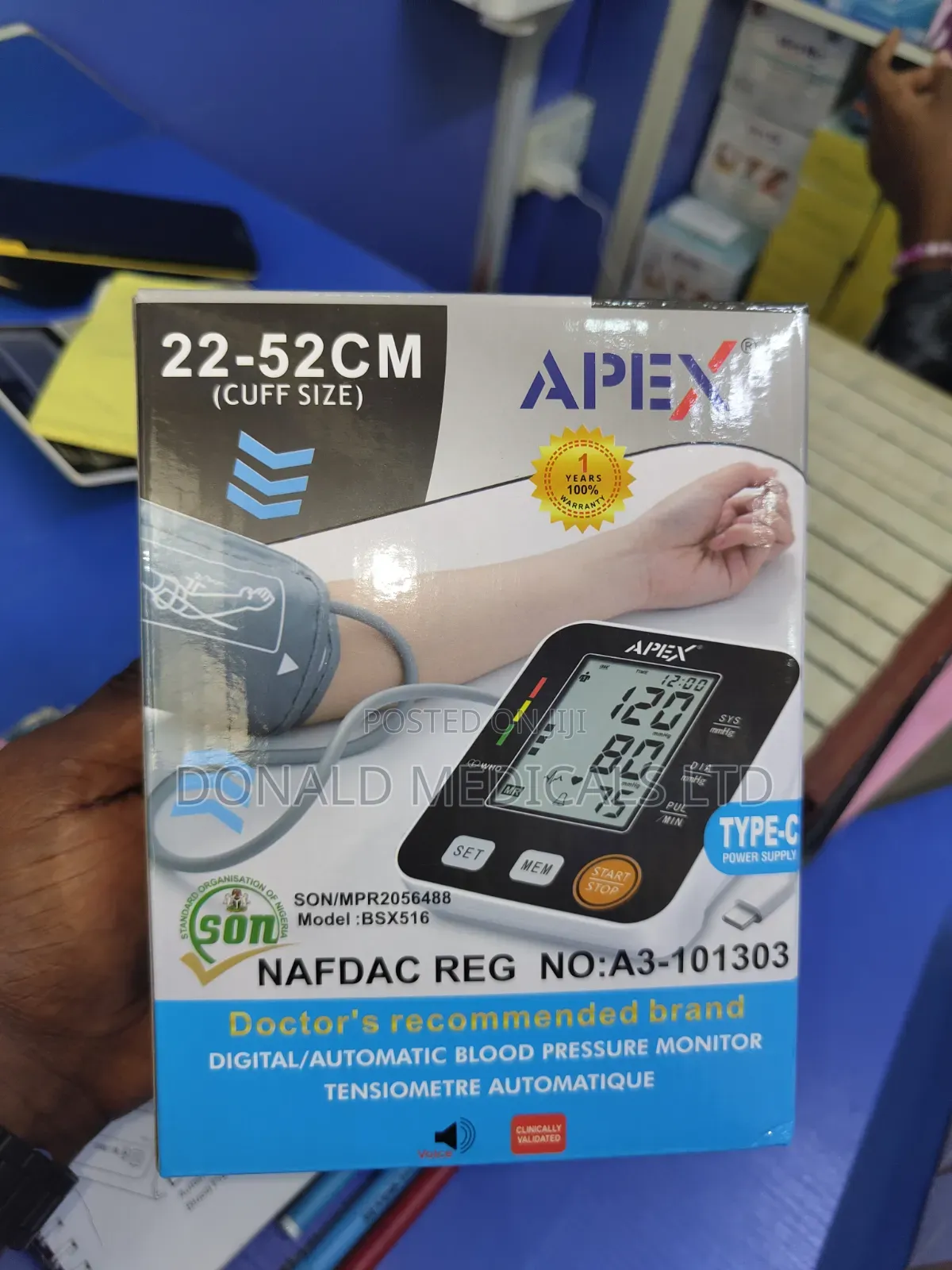 Apex Bp Machine