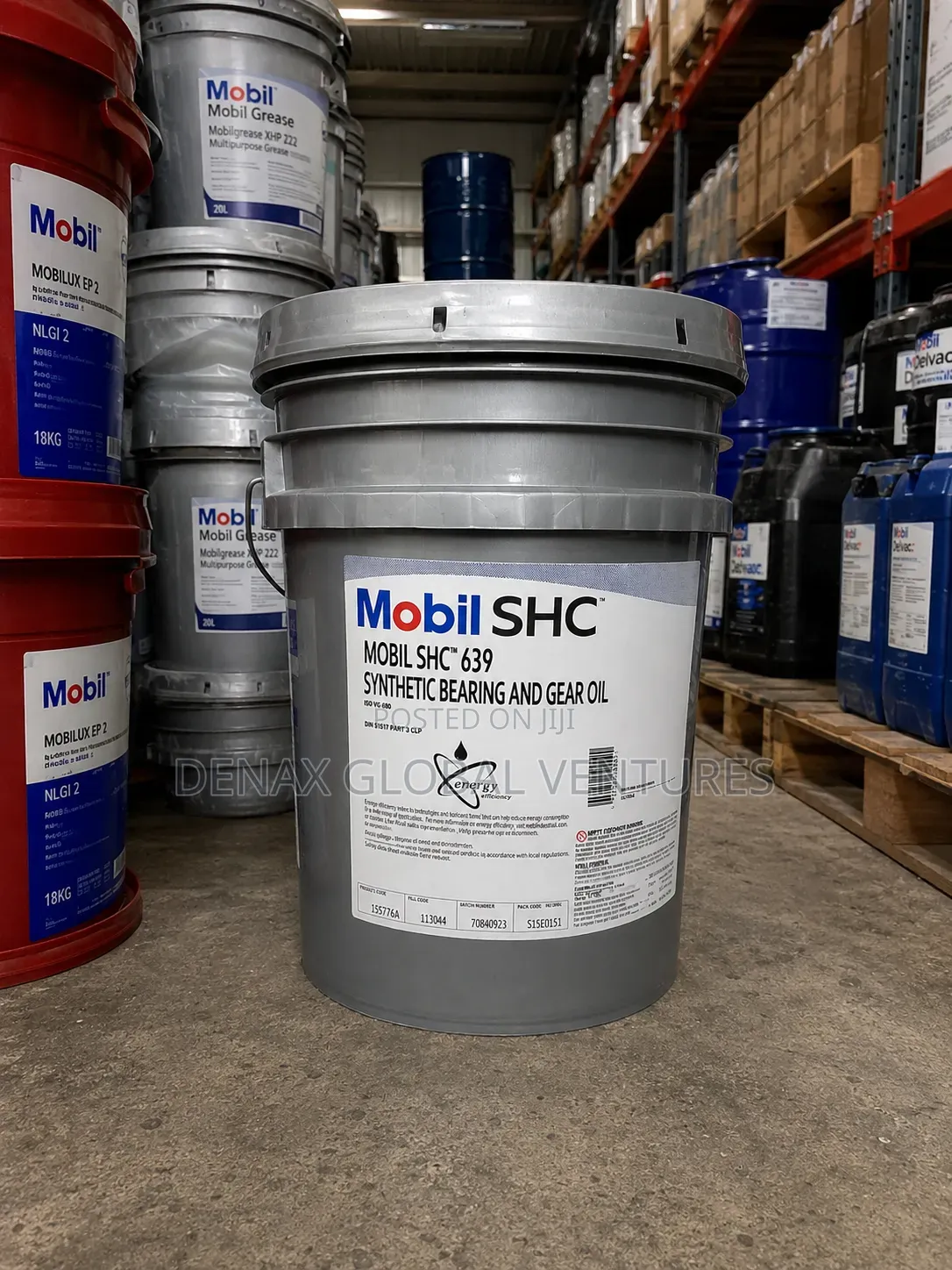 Mobil SHC 639 Bearing and Gear Oil 20litres