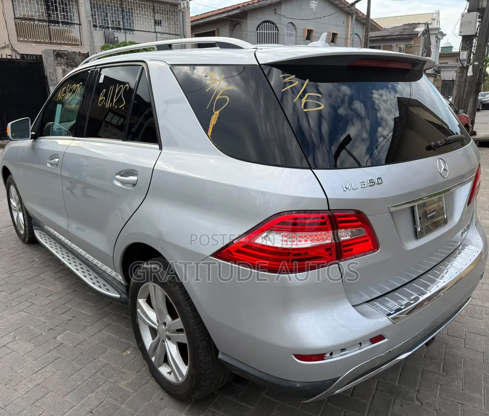 Mercedes-Benz M Class ML 350 4Matic 2013 Silver