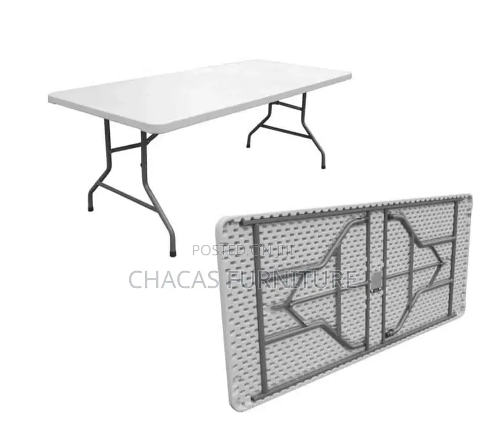 Premium 6ft Heavy-Duty Foldable Table