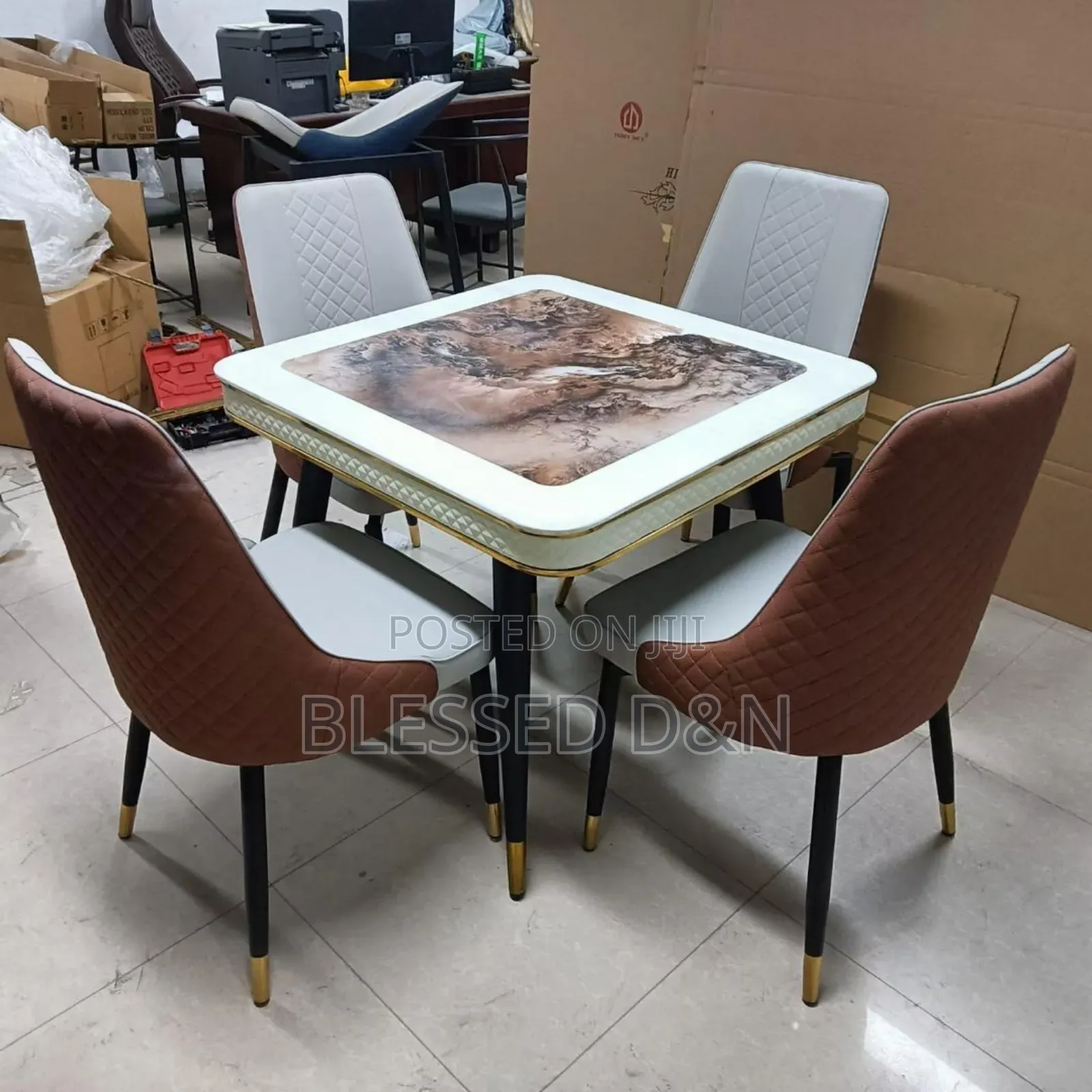 Imported Marble Dining Table