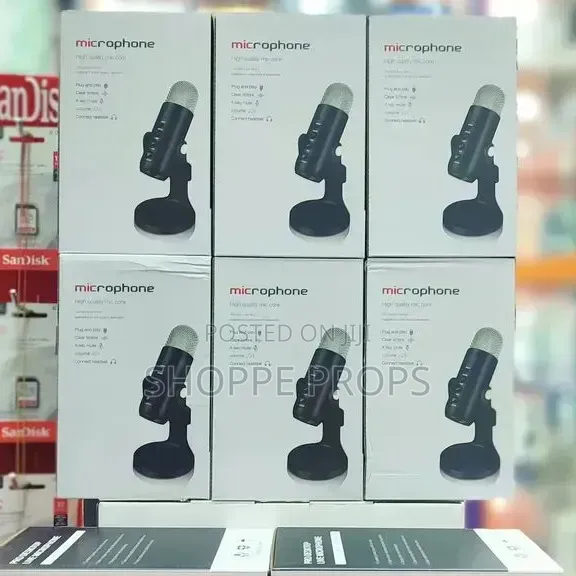 Desktop Live Podcast Condenser Microphone