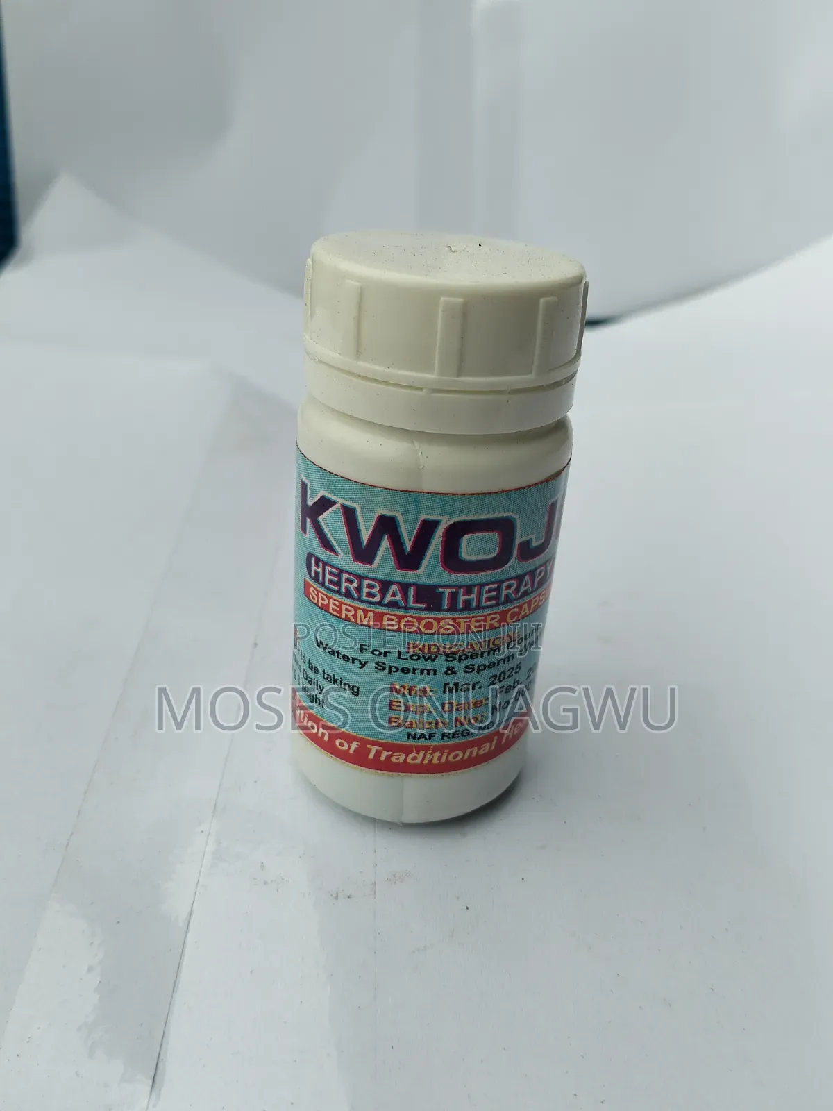 Sperm Booster Herbal Capsule Kwojo