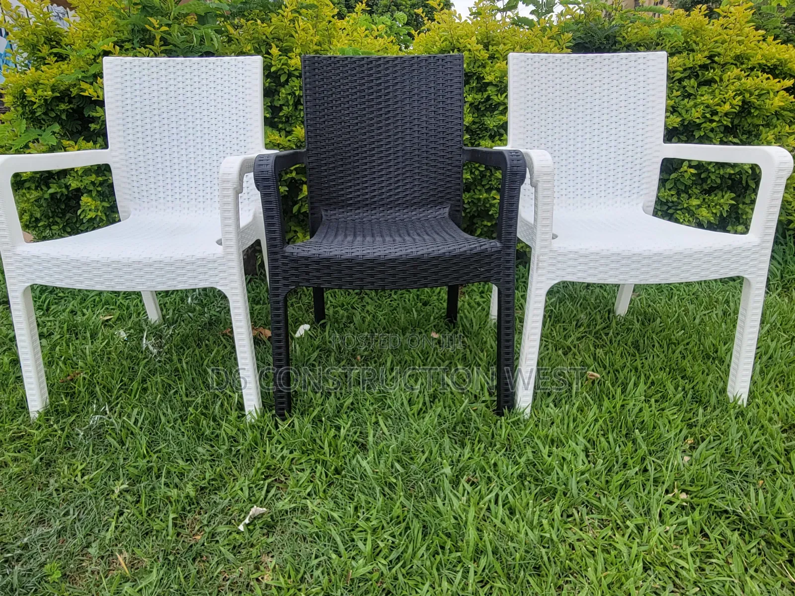 Malibu Style Rattan Plastic Chair