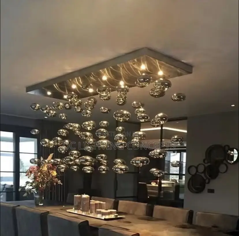Modern Creative Glass Chandelier for Living Room Hotel.