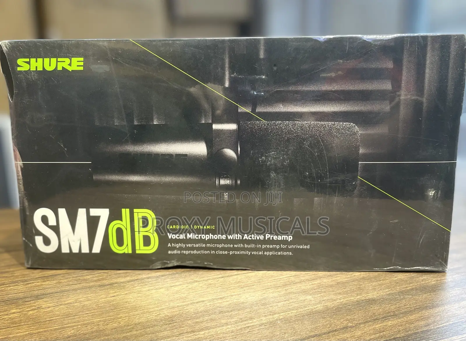 Shure Sm7db Dynamic Studio Microphone With Active Preamp